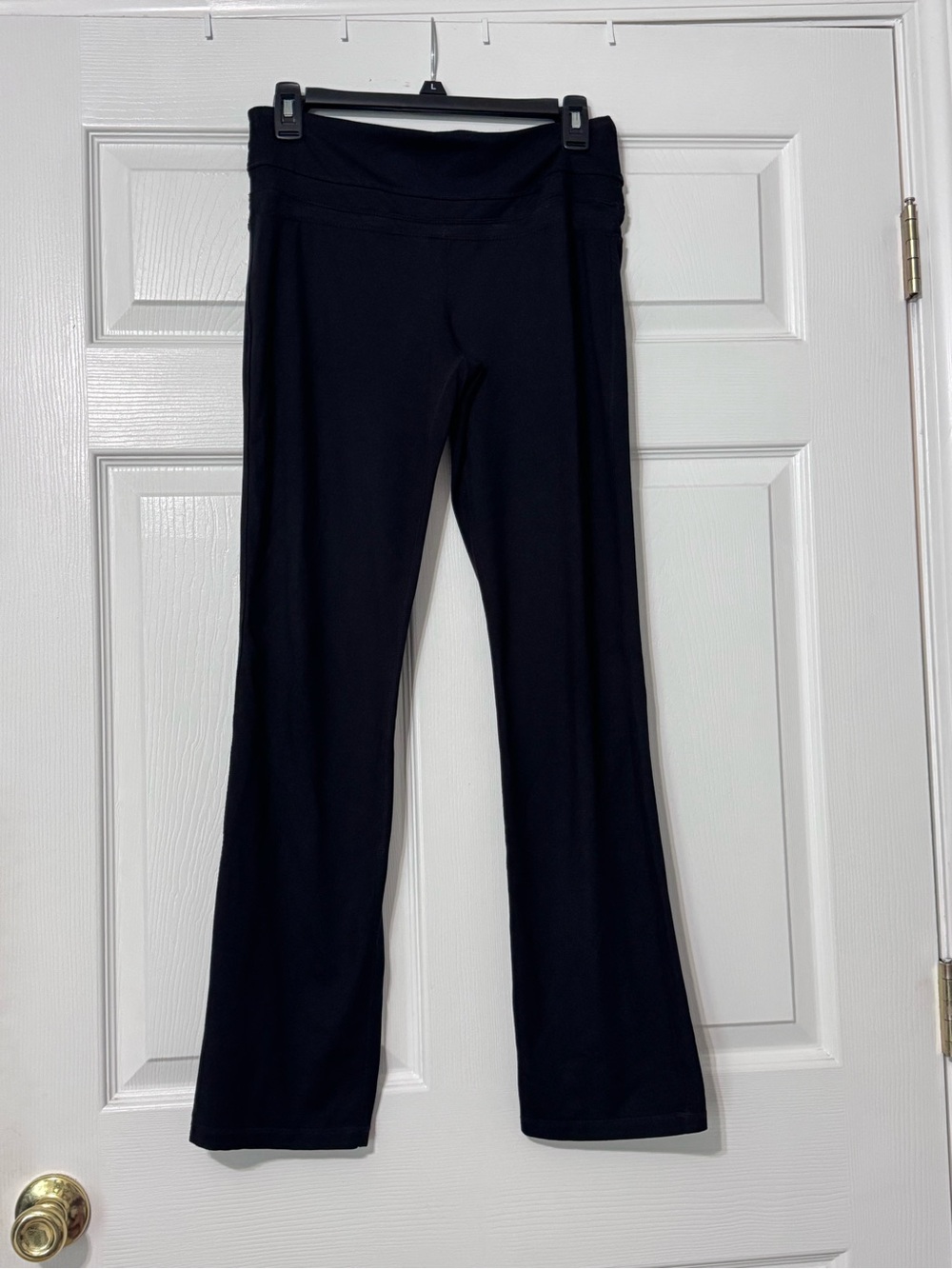 Tangerine Black Bootcut Yoga Pants